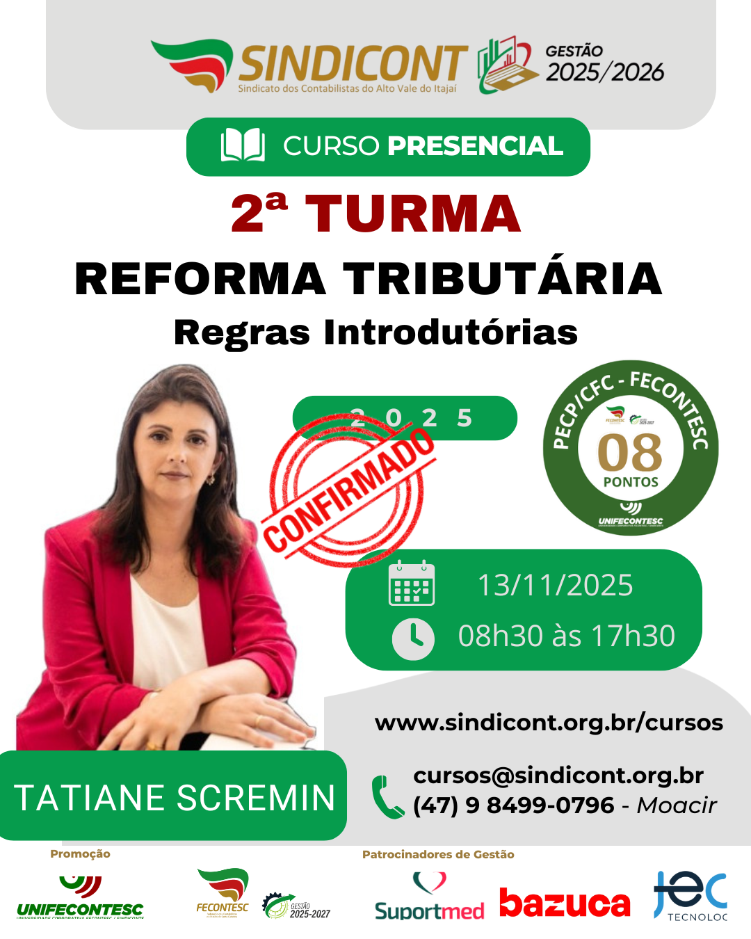 2 TURMA - REFORMA TRIBUTRIA - Regras Introdutrias