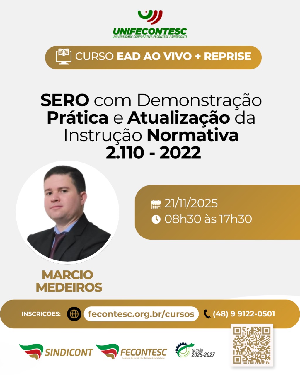 SERO COM DEMONSTRAO PRTICA E ATUALIZAES DA INSTRUO NORMATIVA 2.110 - 2022