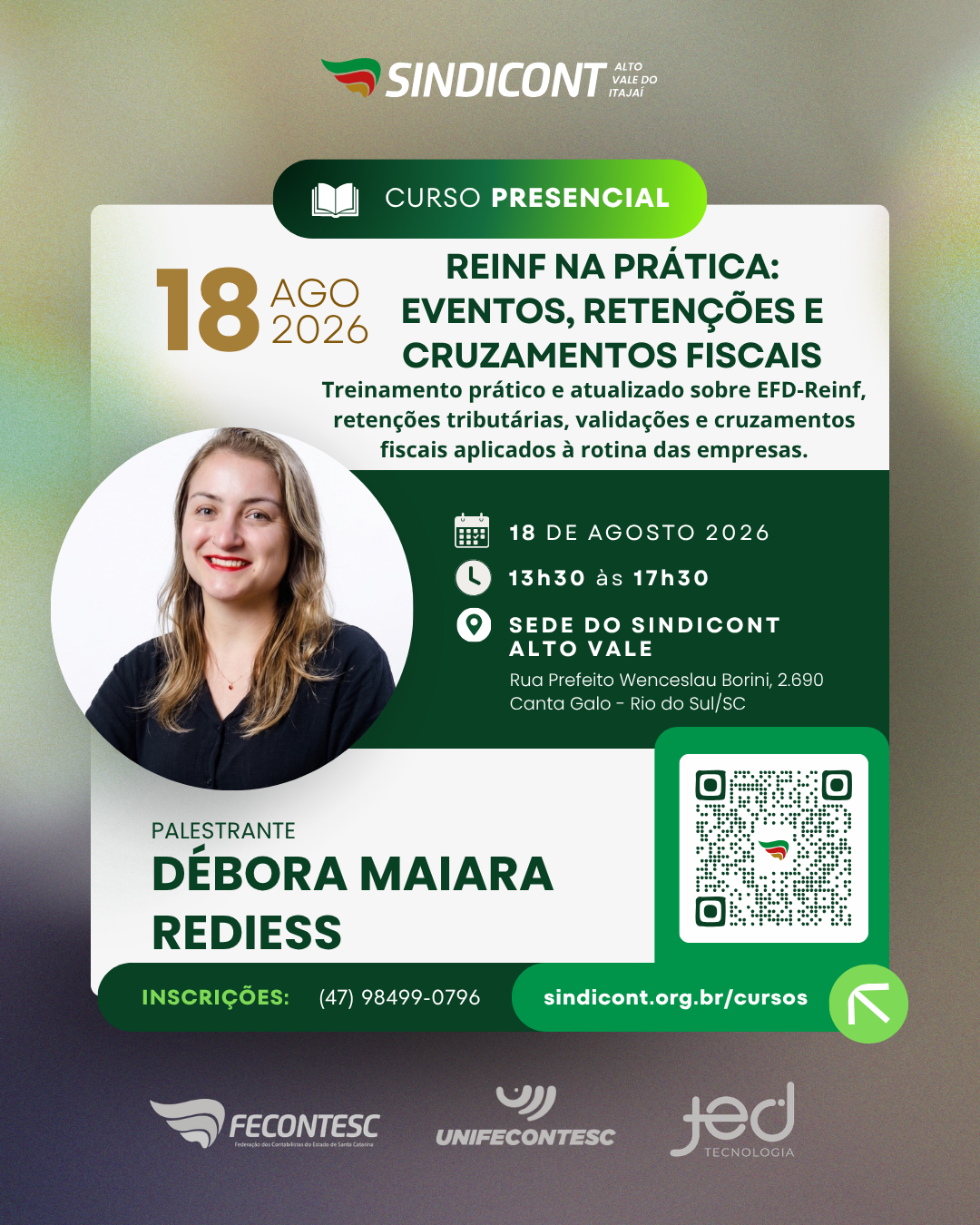 REINF na Pr�tica: Eventos, Reten��es e Cruzamentos Fiscais