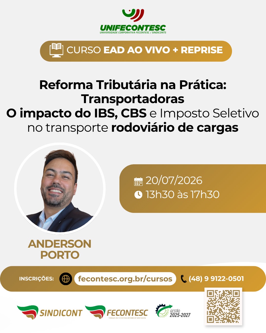 Reforma Tribut�ria na Pr�tica: Transp O impacto do IBS, CBS e Imposto Seletivo no transp. cargas