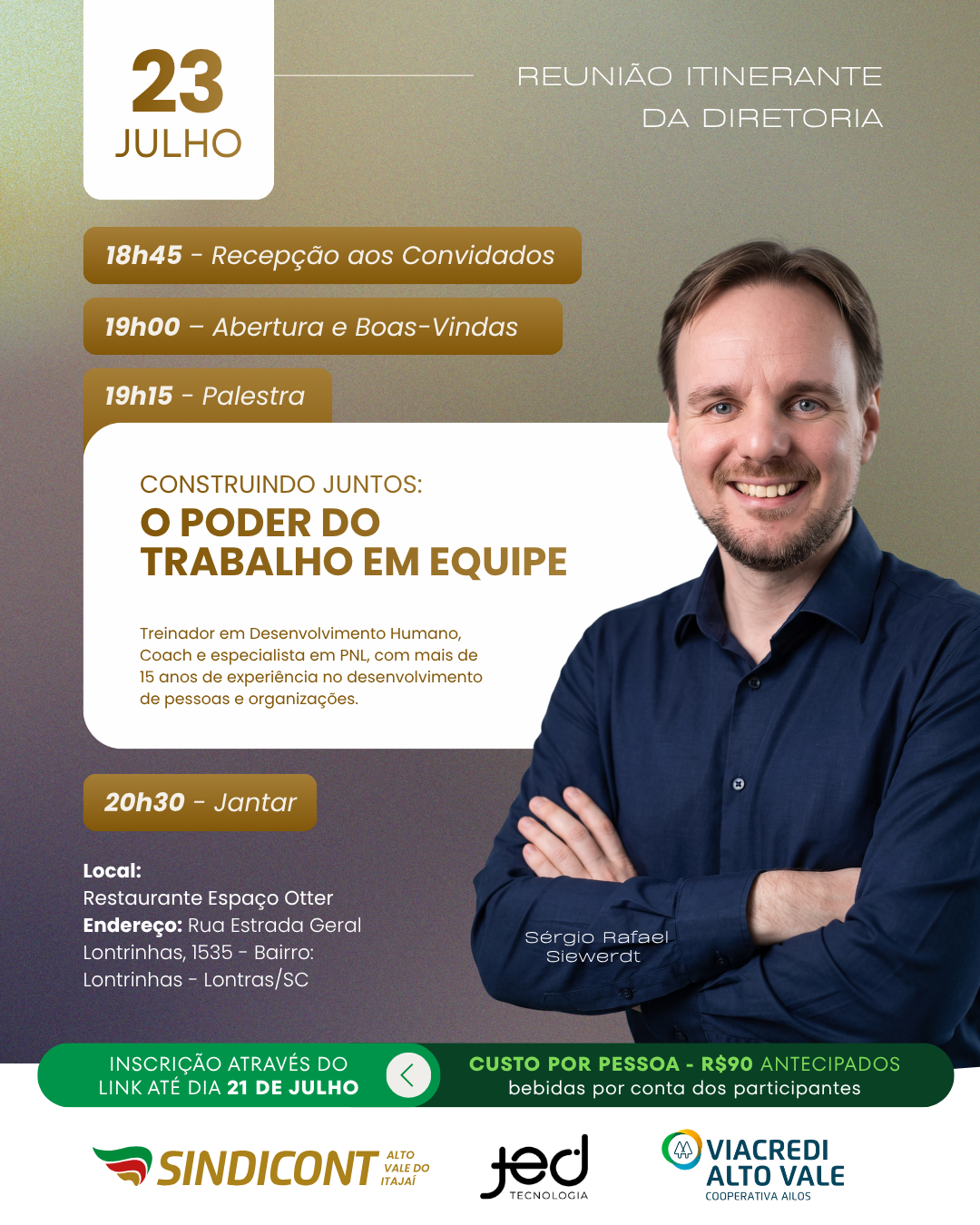 REUNI�O ITINERANTE DA DIRETORIA - LONTRAS