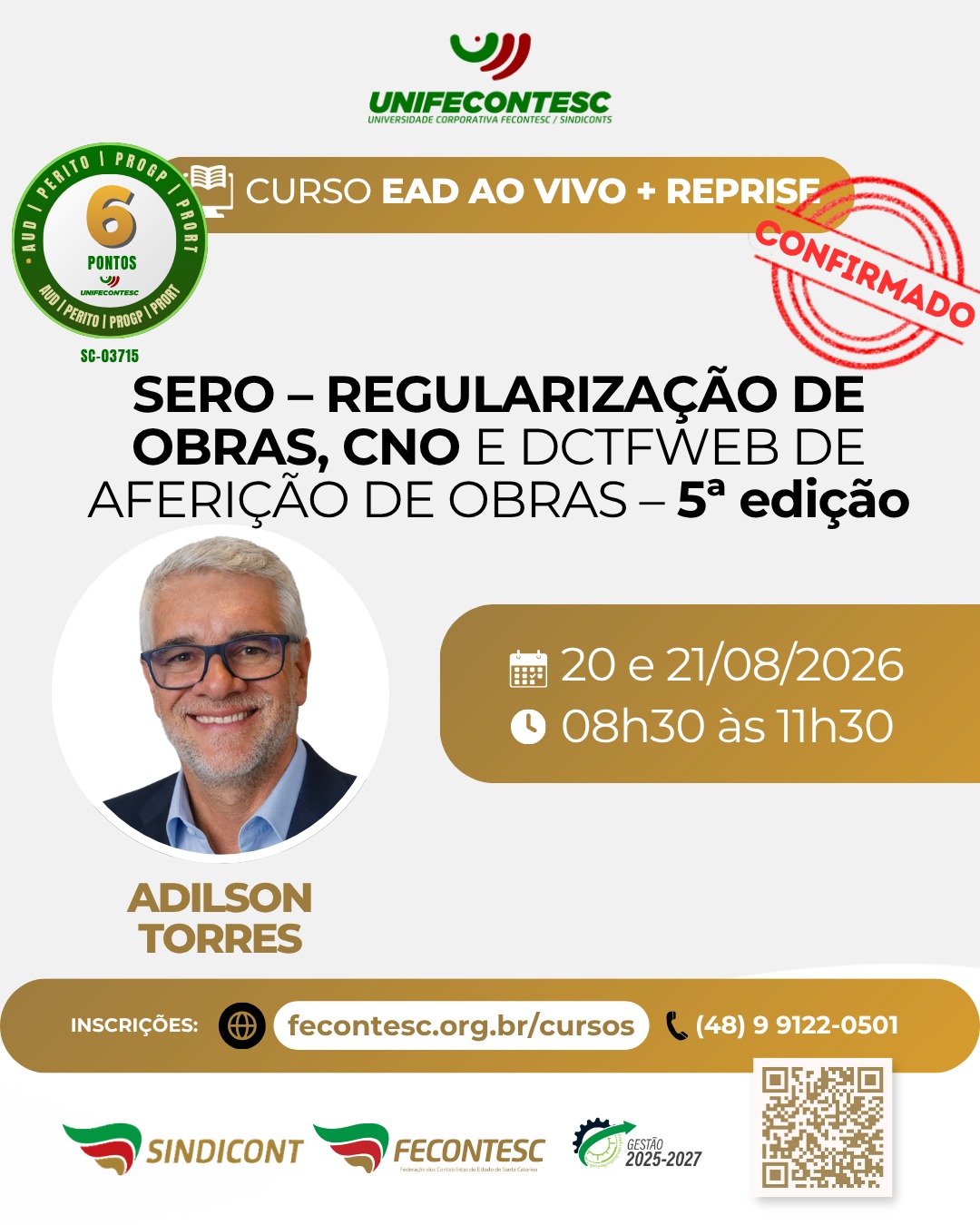 SERO � REGULARIZA��O DE OBRAS, CNO E DCTFWEB DE AFERI��O DE OBRAS � 5� edi��o