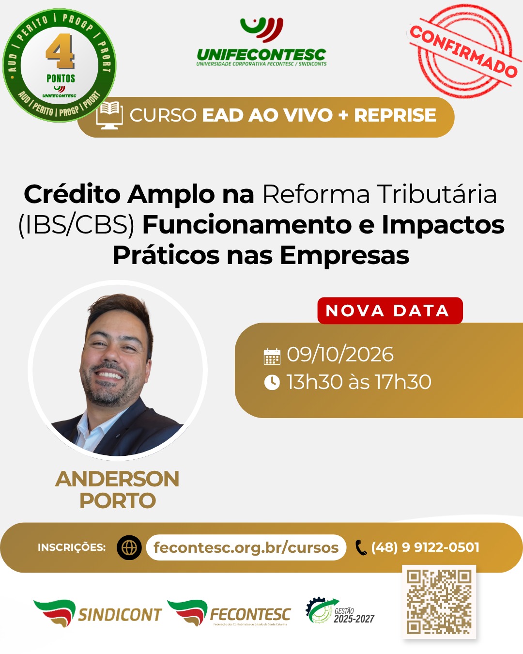 Cr�dito Amplo na Reforma Tribut�ria (IBS/CBS) Funcionamento e Impactos Pr�ticos nas Empresas